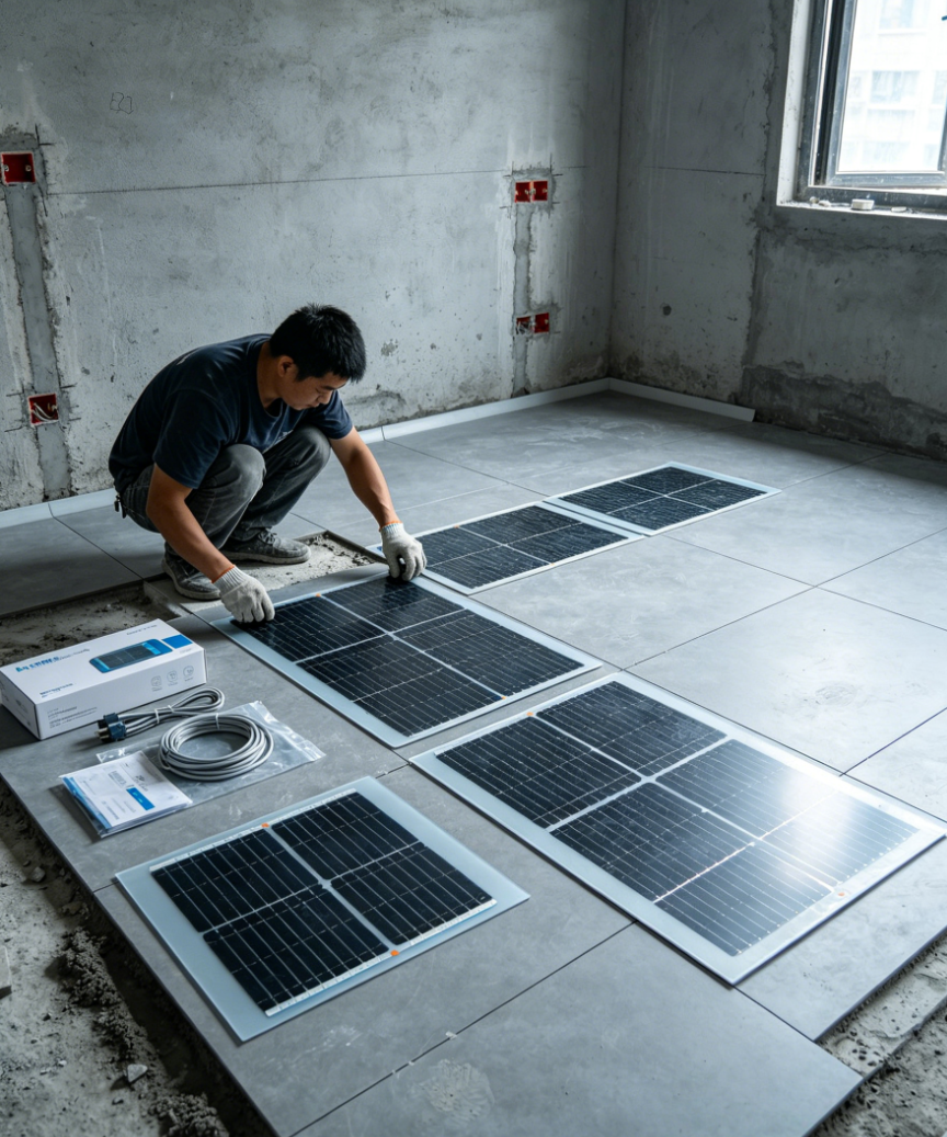 建宁县贺哒旧房电采暖改造快装系统
